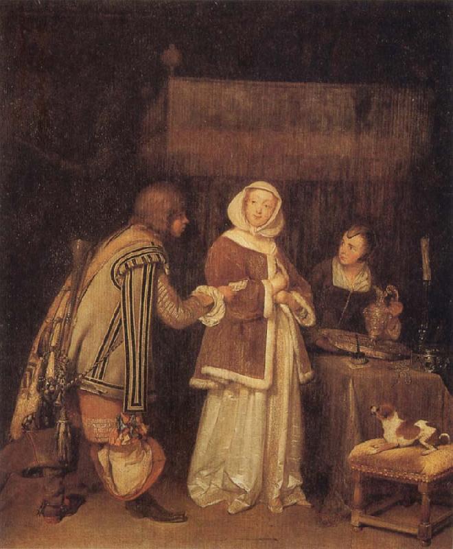 TERBORCH, Gerard The Letter